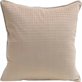 Povlak na polštářek Dekorační povlak na polštář 40x40 béžový pepito velurový