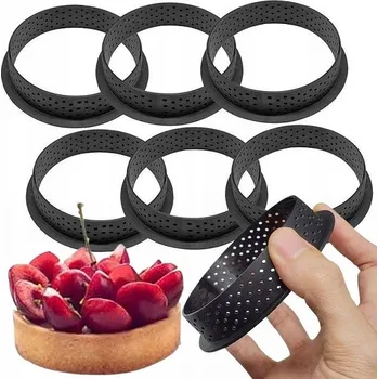 Forma na pečení Formičky na tartaletky BNTrade 8 cm, 6 ks, vhodné do myčky nádobí