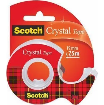 Lepicí páska Lepicí páska s odvíječem 3M/SCOTCH Crystal 19mm x 7,5m