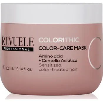 Vlasová regenerace Revuele Professional Colorithic Color-Care pečující maska pro barvené a citlivé vlasy 300 ml