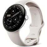Google Pixel Watch 4 45mm Porcelain/Silver