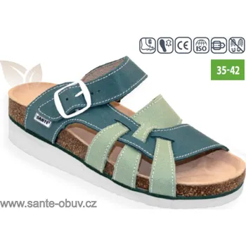 Dámská zdravotní obuv SANTÉ N/240/9/89/97/H/K/BP OCEAN zdravotní pantofel vel.35-42, --- - 37