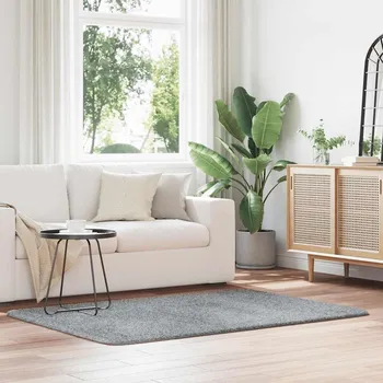 Koberec Koberec Shaggy s vysokým vlasem NAVARRA stříbrošedý 120x170 cm Šedá4102828