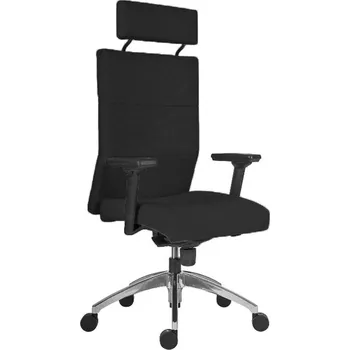 ANTARES Kancelářské křeslo Vertika PDH - černá - nosnost 160 kg