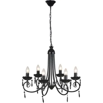 Elegantní, křišťálový lustr na šest žárovek - 8718475862284