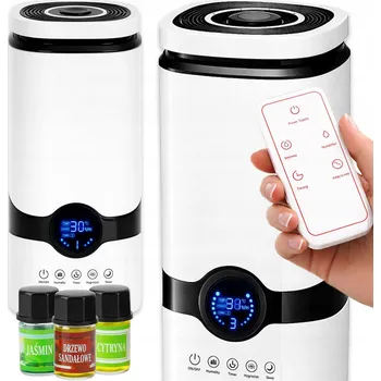 Zvlhčovač vzduchu ZVLHČOVAČ VZDUCHU AUTOMATICKÝ VONNÝ AROMATERAPIE DIFUZÉR 3 OLEJE