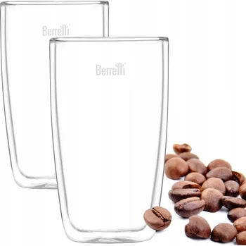Sklenice Sklenice na kávu a čaj Berretti 380 ml 2 ks