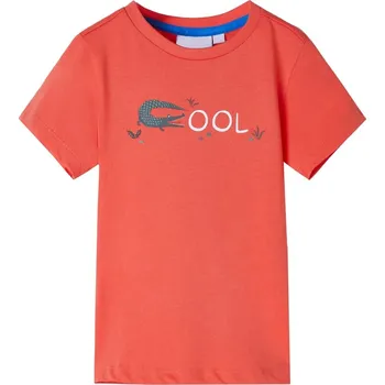 Chlapecké tričko Dětské tričko s krátkým rukávem světle červené 128 - 8721012016583