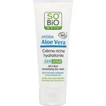 Denní krém bohatě hydratující Aloe Vera SO'Bio étic 50ml