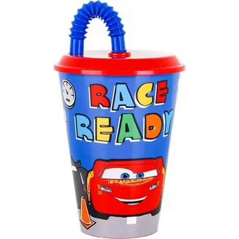 Hrnek se slámkou Stor 51530 430 ml vícebarevný