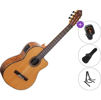 Klasická kytara Valencia VC564CE SET 4/4 Natural Klasická kytara s elektronikou