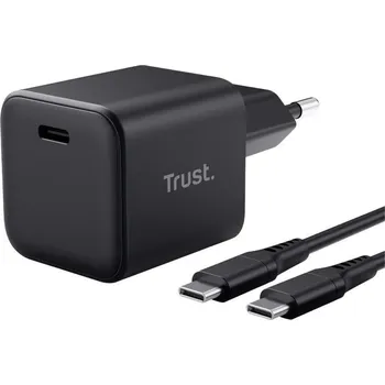 Adaptér k notebooku Napájecí adaptér Trust MAXO Ultra Small 65W GaN, USB-C