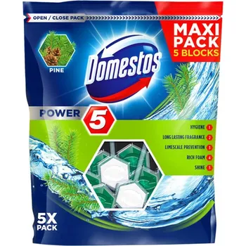 WC čistič Domestos závěs na čištění WC 55 l