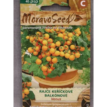 Semeno Rajče keříčkové balkonové oranžové VENUS