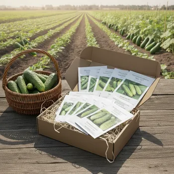 Zahrada plná okurek