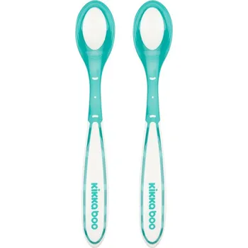 dětská jídelní sada Lžičky s tepelným senzorem 2 ks Boo Mint