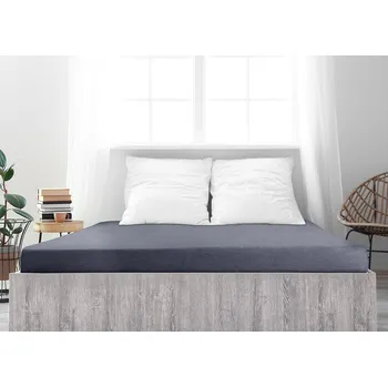 Prostěradlo B.E.S. - Petrovice, s.r.o. Prostěradlo Froté PERFECT - Antracit Rozměr: 180 x 200