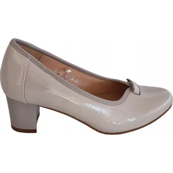 Dámské lodičky Dámské lodičky ESTETIC 58487 šedé vel. 40