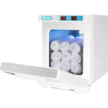 Kuchyňský robot RTD-8A Bílý ohřívač ručníků 5 l, rychlý ohřev na 80 °C, nerezová ocel