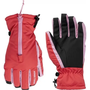 Rukavice Dámské nepromokavé rukavice Kari Traa Johanne Červená 6