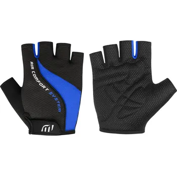 Sport Cyklistické rukavice WISTA pánské černá/modrá 2XL