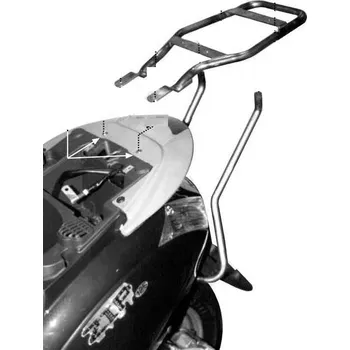 Nosič na motocykl a skútr Kappa KR56 nosič zadního kufru MONOKEY nebo MONOLOCK kufry PIAGGIO Zip 50 125 (00-12)