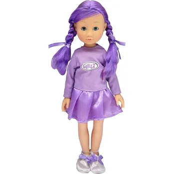 Panenka Dimian Bambolina 35 cm fialové vlasy