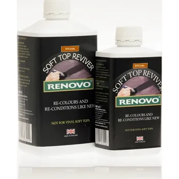 Autovosk Renovo Soft Top Hood Reviver Brown 500ml oživovač textilních střech