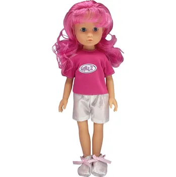 Panenka Dimian Bambolina 35 cm růžové vlasy
