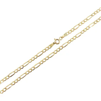 Řetízek Zlatý řetízek Figaro, 60 cm, 3,50 g, Au 585