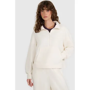 Dámská móda 4F Tepláková mikina Béžová S