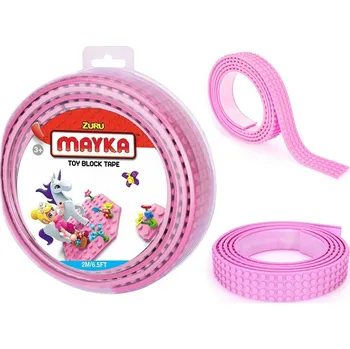 ostatní stavebnice Mayka stavebnicová páska velká 2m růžová