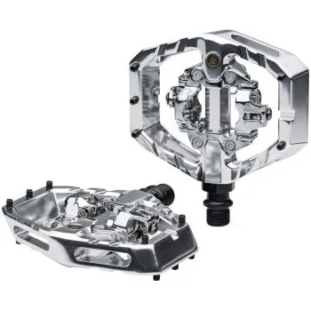 Pedál na kolo Pedály Title MTB Connect Clipless (stříbrná)