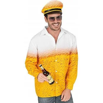 Karnevalový kostým Kostým pivního kapitána Widmann , vel. XXL, žlutý