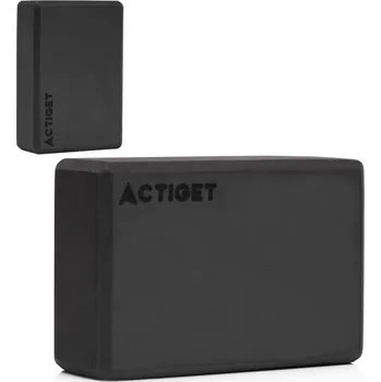 Jóga blok kostka ACTIGET ACT0061 černá