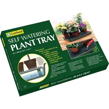 Pěstební systém Garland Large Self Watering Plant Tray 57x38.5x5 cm, samozavlažovací podmiska