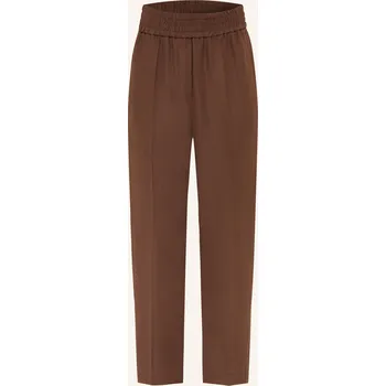 Dámské kalhoty Brunello Cucinelli Dámské Kalhoty, tmavě hnědá, 32