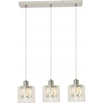 Závěsné svítidlo chrom křišťál Reality Elmo 3žár. 47cm