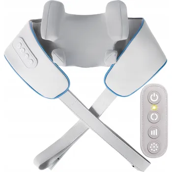 Masážní přístroj MASÁŽNÍ PŘÍSTROJ NA KRK, ŠÍJI, ZÁDA A CELÉ TĚLO S NAHŘÍVÁNÍM - MASÁŽNÍ PÁS SHIATSU PRO +