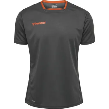 Chlapecké tričko Hummel dětské tričko šedé polyester velikost 164