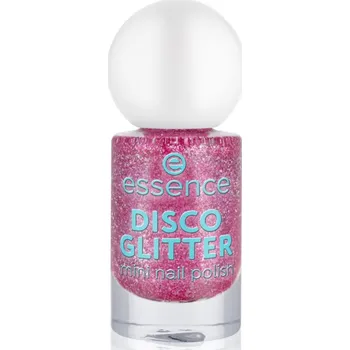 Přípravek na nehty essence DISCO GLITTER lak na nehty mini odstín 08 5 ml