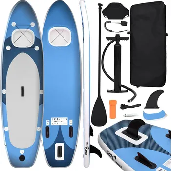 Paddleboard Nafukovací SUP paddleboard s příslušenstvím modrý 360x81x10 cm - 8720286652183