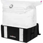 Lisovací vak - Vakuové sáčky XXL Černá - Extra velký úložný vak na deky, polštáře a oblečení -