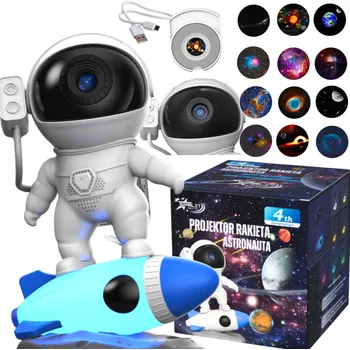 Projektor LED-RGB projektor 0100812 DLP bílý