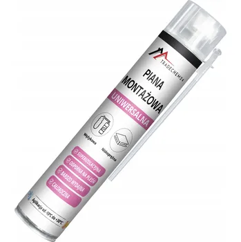 Montážní pěna MONTÁŽNÍ PĚNA S APLIKAČNÍ HADICÍ NA OKNA DVEŘE PARAPETY ZÁRUBNĚ NÍZKOTLAKÁ 750 ML