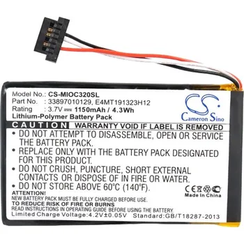 Baterie Cameron Sino CS-MIOC320SL pro Mitac Mio C520 - neoriginální