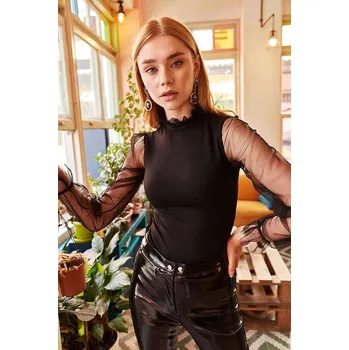 Dámské tričko Olalook Schwarz 330673 M