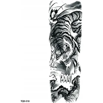 Odstranitelné tetování Dočasné tetování TATTOO 3D SUPER KVALITA RUKÁV 45x20 tygr