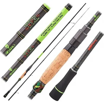 Rybářský prut Gunki Prut Stripes Micro S 2,28m M/MH 5-28g