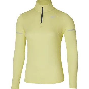 Běžecké oblečení Běžecká mikina Mizuno Dryaeroflow LS HZ J2GAA70441 Velikost textilu: M